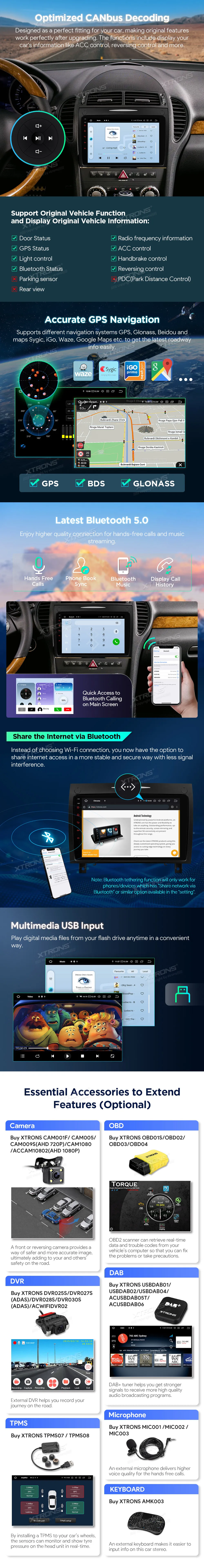 MB SLK R171 2004-2011 | Android 14 | 9 inch QLED | 8GB/256GB/8Core Snapdragon 665 | Multimedija Xtrons IQP94M350P