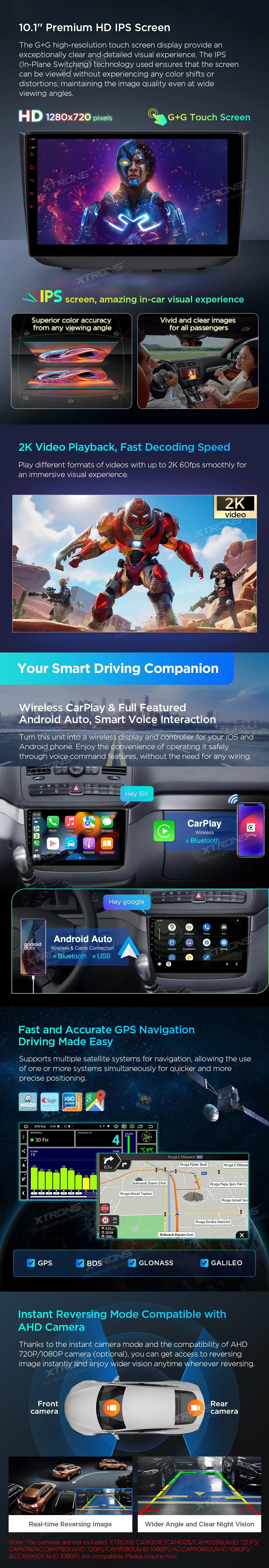 MB Vito W639 2004-2014 | Android 14 | 10.1 inch | 4GB/64GB/8Core | Multimedija Xtrons PXP14M639GDAB