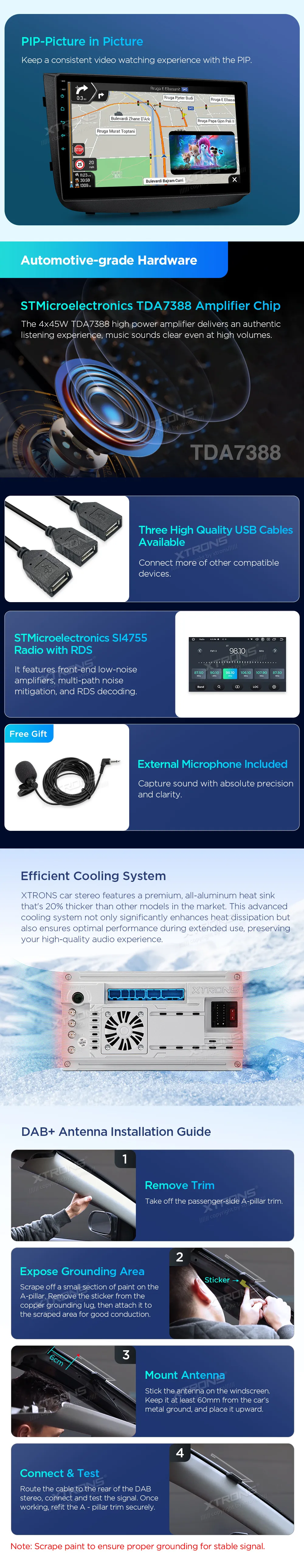 MB Vito W639 2004-2014 | Android 14 | 10.1 inch | 4GB/64GB/8Core | Multimedija Xtrons PXP14M639GDAB