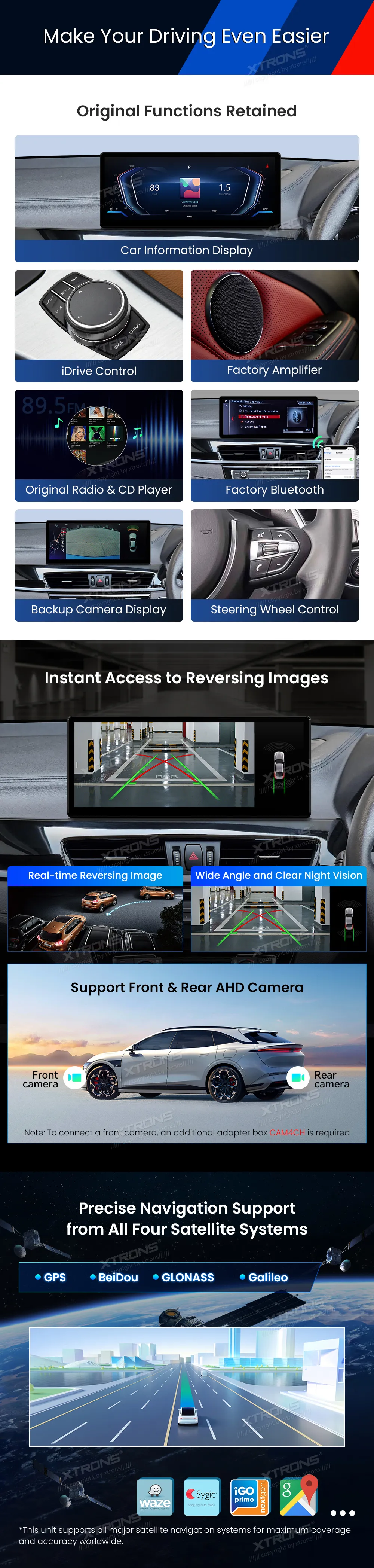 BMW X1 F48 / X2 F39 EVO | Android 14 | 12.3 inch | 8GB/256GB/8Core Snapdragon 685 | Multimedija Xtrons QWBX24EVB12X1N