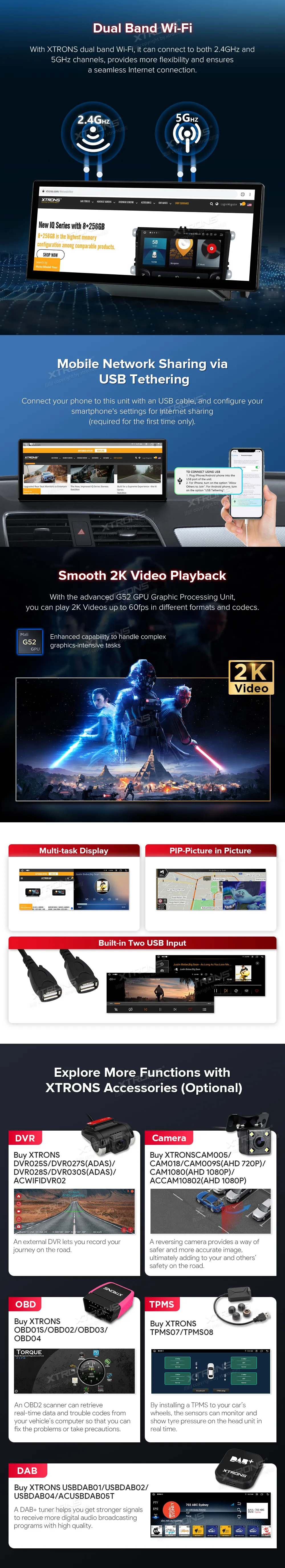 Audi Q3 MMI 3G+/RMC  | Android OS | 12.3 inch | 4GB/64GB/8Core | Multimedija Xtrons QLA23Q3