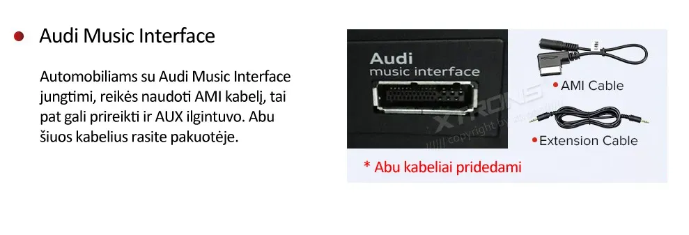 Audi Q3 MMI 3G+/RMC  | Android OS | 12.3 inch | 4GB/64GB/8Core | Multimedija Xtrons QLA23Q3