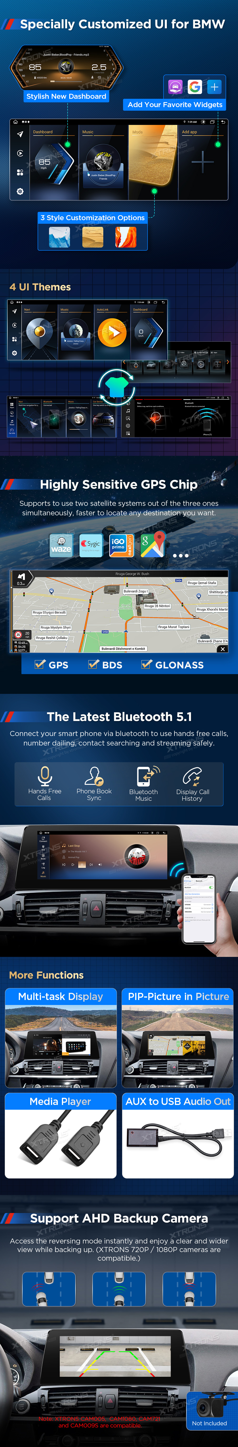 BMW X3/X4 F25/F26 NBT EVO ANDROID 12 10.25 COLIŲ MULTIMEDIJA XTRONS